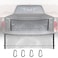 Truck Bed Cargo Net Truck Bed Storage Net Organizer Envelope Cargo Net Elastic Mesh Net Pickup Truck Bed Divider Compatible for 2013-2022 Chevy Silverado WT LS LTZ F150 F250 (49x15.2 Inch)