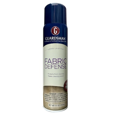 Guardsman Fabric Defense &amp; Upholstery Water Repellent Spray, Protector &amp; Stain Prevention for Microfiber, Rugs, Carpeting, Fabric Furniture, Apparel, and Shoes, Unscented, 11 oz
