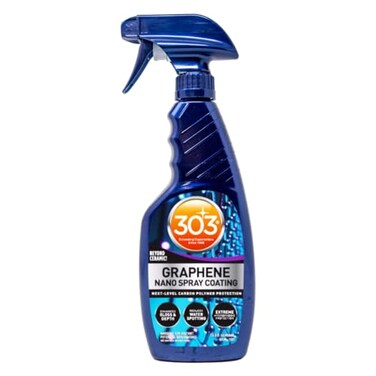 303 Products Graphene Nano Spray Coating - Enhanced Gloss Finish &amp; Depth, Water Repellent Spray, UV Resistant, Helps Prevent Scratches, Beyond Ceramic Coating for Cars, Car Detailing Spray, 15.5oz.