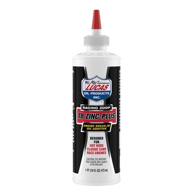 Lucas Oil 10063 Engine Break In Oil Additive w/ TB Zinc Plus - 16 Ounce