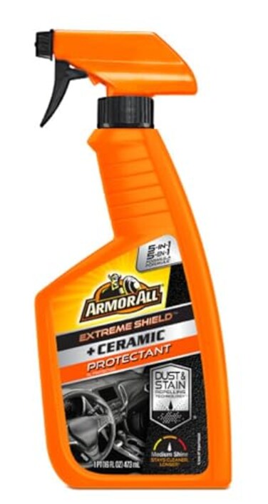 Armor All Extreme Shield Protectant Spray , Interior Car Cleaner with UV Protection Against Cracking and Fading, 16 Fl Oz