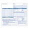 Adams Auto Repair Order Forms, 8.5 x 7.44 Inch, 3-Part, Carbonless, 50-Pack, White and Canary (GT3870)