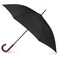Totes 48 Inch Automatic Open Stick Umbrella, Black, One Size