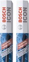 BOSCH 22A22B ICON Beam Wiper Blades - Driver and Passenger Side - Set of 2 Blades (22A &amp; 22B)