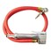 Milton (523) Bayonet Tire Inflator Gauge - Grip-Style Air Chuck Head to Lock onto Valve, 120 Max PSI