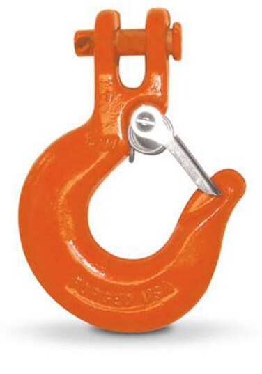 CM M6906A G63/70 Alloy Clevis Slip Hook Without Latch, Orange