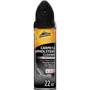 Armor All Carpet and Upholstery Cleaner Spray , Car Upholstery Cleaner for Tough Stains, 22 Fl Oz, 1 Count (Pack of 1)