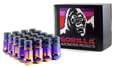 Gorilla Automotive 45138PL-20 12mm x 1.50 Thread Size Forged Steel Prism Closed End Lug Nut, (Pack of 20)