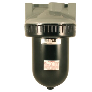 Milton 1132-8 1" NPT Metal FRL Lubricator Bowl
