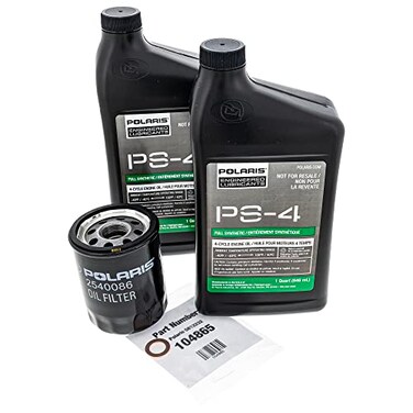 Polaris PS-4 Oil Change Kit Ranger RZR Sportsman ACE 500 570 600 700 800 900 XP HD Crew S X2 MV7