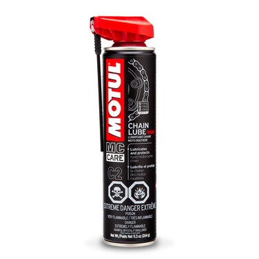 Motul 103244 Set of 8 C2 Chain Lube Road 9.3-Ounce Cans