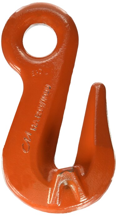 CM 559775 Eye Cradle Grab Dual Rated Hook for Use with HA800 or HA1000, 35,300 lb Work Load Limit, 3/4" Size