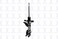 FCS 331630R Suspension Strut