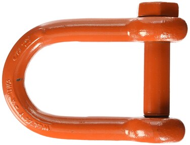 CM M7156P Long Reach Shackle with Painted Screw Pin, 28,000 lb Work Load Limit, 1-1/4" Size