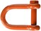 CM M7156P Long Reach Shackle with Painted Screw Pin, 28,000 lb Work Load Limit, 1-1/4" Size
