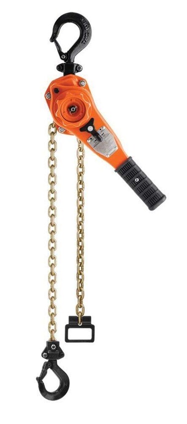 CM BAN07515 Bandit Ratchet Lever Hoist, 14.68" Length, 3/4 Ton Capacity, 15' Lift