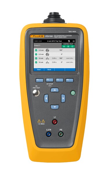 Fluke FEV150/TY1/TSL - EV Charging Station Analyzer w/Type 1 &amp; Tesla Type Plugs