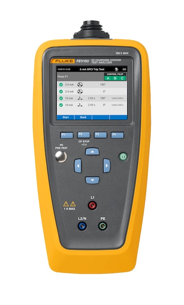 Fluke FEV150/TY1/TSL PRO - EV Charging Station Analyzer w/Type 1 &amp; Tesla Type Plugs + TruTest Software License
