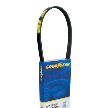 Goodyear Belts S040357 Stretch Serpentine Belt, 4-Rib, 35.7" Length