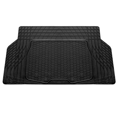 FH Group FH-V16403 Trimmable Vinyl Trunk Liner/Cargo Mat Black