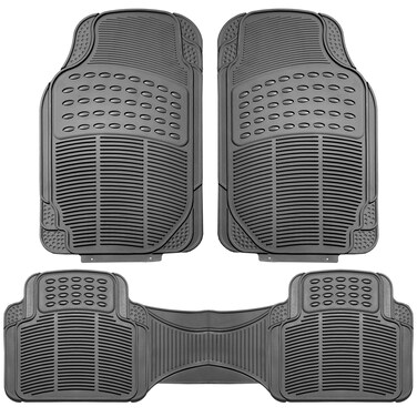 FH GROUP FH-V16404 Vinyl Floor Mats Grey