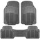 FH GROUP FH-V16404 Vinyl Floor Mats Grey