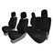 FH Group Custom Fit Seat Covers for 2022-2024 Nissan Frontier, Car Seat Covers Full Set, Nissan Accessories, Black Ultraflex Neoprene Seat Covers, Waterproof Car Seat Covers for Pickup Truck