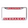 Wincraft Nebraska, University of L360868 Inlaid Metal LIC Plate Frame