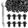 Xislet 120 Pcs POM Fastener Rivets Compatible with Honda Acura Accord Civic Fits Bumper and Fender Body Retainer Clips with Tool Replace - 91503-SZ3-003