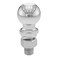 CURT 40007 Chrome Trailer Hitch Ball, 10,000 lbs, 2-5/16-Inch Diameter, 1 x 2-1/4-Inch Shank