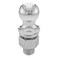 CURT 40090 Chrome Trailer Hitch Ball, 10,000 lbs, 2-Inch Diameter, 1-1/4 x 2-5/8-Inch Shank