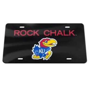 Wincraft Kansas, University of S01920 Acrylic Classic License Plates