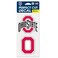 Ohio State Buckeyes Auto Decals 2 Pack - 4" by 4" Each