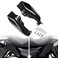 Mid Frame Air Deflectors Heat Shield Fit for 2009-2022 Harley Touring Street Road Glide Road King Electra Glide - Black