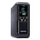 CyberPower CP1500AVRLCD3 Intelligent LCD UPS System, 1500VA/900W, 12 Outlets, 2 USB Ports, AVR, Mini Tower, Black