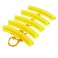 5pcs Wheel Rim Protector Set, Car Tire Changer Guard Rim Protector Tyre Wheel Changing Savers Tool(Yellow)