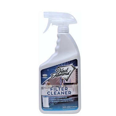 Black Diamond Stoneworks Ultimate Spa Filter Cleaner Fast-Acting Spray. Instant Clean for Hot Tub &amp; Pool Filters Leaving Behind no Sticky Residue. Prolongs Filter Life and Pool Equipment. No Soaking
