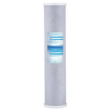 Geekpure 20-Inch Universal Compatible Carbon Block Water Filter Cartridge for Whole House Water Filter- 4.5 Inch x 20 Inch