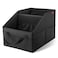 INFIVITA Car Organizer - Automotive Organizer for Front And Back Seat or Floor, Car Caddy Organizer with Divide, Handles and Multiple Mesh Pockets