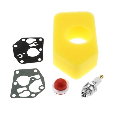 795083 Carb Diaphragm Gasket Air Filter Primer Bulb L7T Spark Plug Replacement for Briggs&amp;Stratton 698369 694394