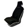 DryvaSeat - Premium Microfiber Towel Car Seat Cover - Waterproof &amp; Sweatproof - Universal Fit, Machine Washable, Non-Slip - Seat Protector for Car, Truck, SUV, Van (Black, 1 Pack)