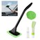 XINXIYAN Car Window Cleaner,Windshield Cleaner Tool Inside 19 Inch (Green-Rectangle)
