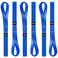 Soft Loop Tie Down Straps - 1,500 Load Capacity &amp; 4,500 Lbs Breaking Strength - 6 Pack - Loops for Securing ATV, UTV, Motorcycles, Scooters, Dirt Bikes, Lawn &amp; Garden Equipment - by AUGO