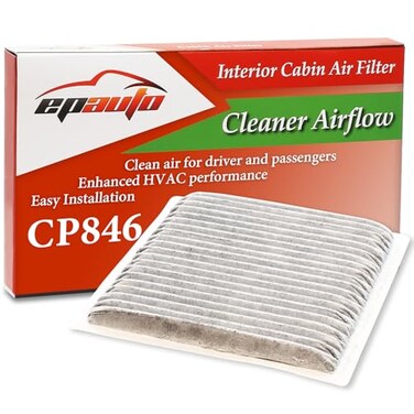 EPAuto CP846 (CF9846A) Replacement for Subaru/Toyota Premium Cabin Air Filter includes Activated Carbon