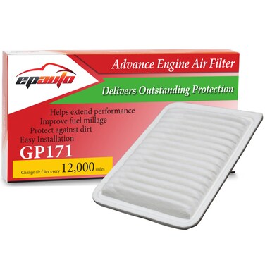 EPAuto GP171 (CA10171) Replacement for Toyota Rigid Panel Engine Air Filter for Camry Gas L4 (2007-2017), Venza Gas L4 (2009-2017)
