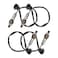 O2 Oxygen Sensor 15717 Downstream Upstream Compatible with 1990-2014 Ford F150 F250 F350 Ranger Escape Explorer Lincoln Mazda Mercury Replaces 15716 15718 Set of 4