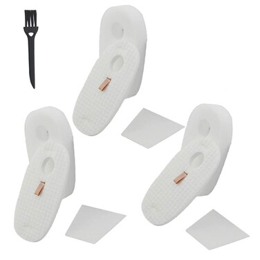Dttery 3 Pack Filters Kit for Earlier Version of Shark Rocket DeluxePro TruePet HV319Q HV320 HV321 HV322 HV324Q HV325 UV330 UV422, Replacement Part 1080FTV320 1084FTV320