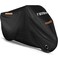 Favoto Motorcycle Cover All Season Universal Weather Quality Waterproof Sun Outdoor Protection Night Reflective with Lock-Holes &amp; Storage Bag Fits up to 96.5" Motorcycles Vehicle Cover
