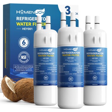 2nd Generation Water Filter Replacement Compatible with Whirlpool WHR1RXD1, EDR1RXD1, EDR1RXD1B, Everydrop Filter 1, W10295370A, W10276924, W10291030, 9930 9930P 46-9930 46-9081 9081 P8RFWB2L (3 Pack)