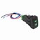 Fog Light Switch for Honda - Car Fog Light Switch, 5 Pin Black Plastic Car Push Button Fog Light Switch for Honda Civic Accord CRV